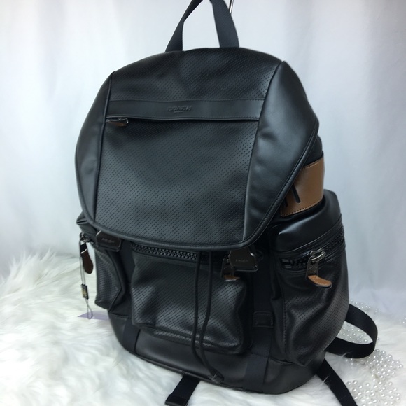 Coach Other - NEW COACH LEATHER BACKPACK